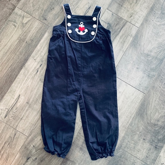 Gymboree Other - Girls Gymboree Navy Jumper/Overalls, Size 2T